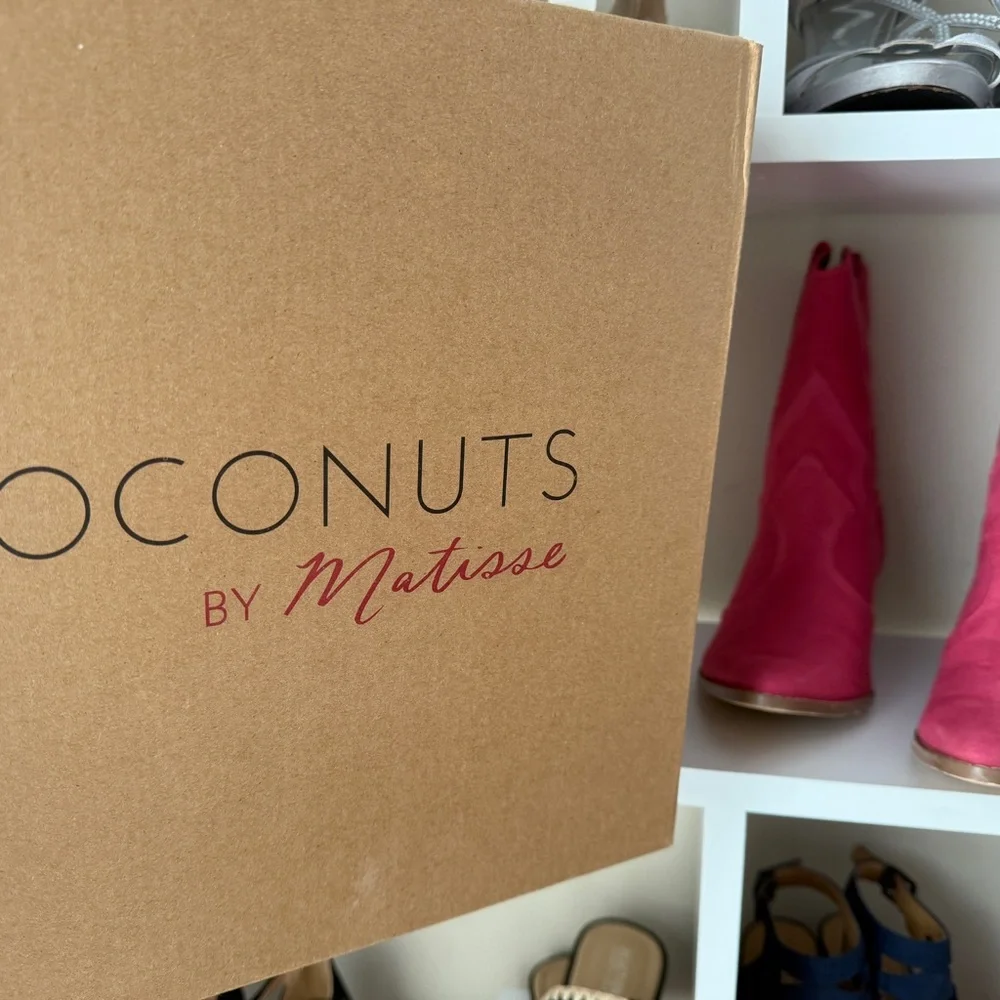 Coconuts by Matisse Pink Heeled Boots perfect for Nashville - Picture 3 of 4